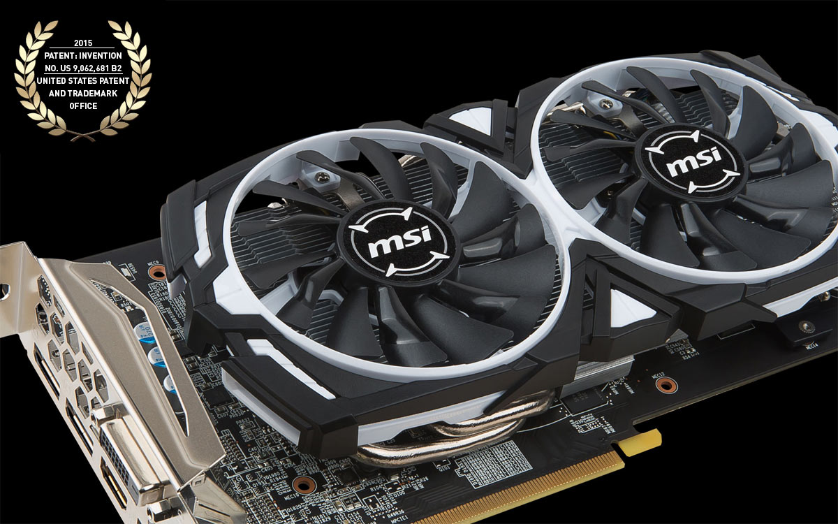 MSI Radeon RX 570 ARMOR 4G OC グラフィックボードの+spbgp44.ru