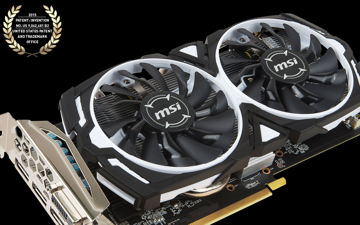 Msi Radeon Rx 570 Directx 12 Rx 570 Armor 8g Oc Video Card Newegg Com