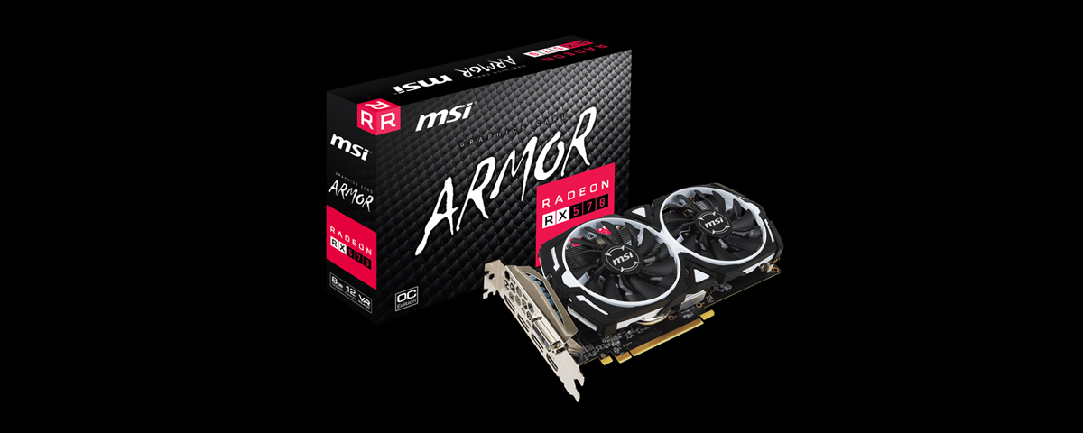 Used - Like New: MSI Radeon RX 570 8GB GDDR5 PCI Express x16