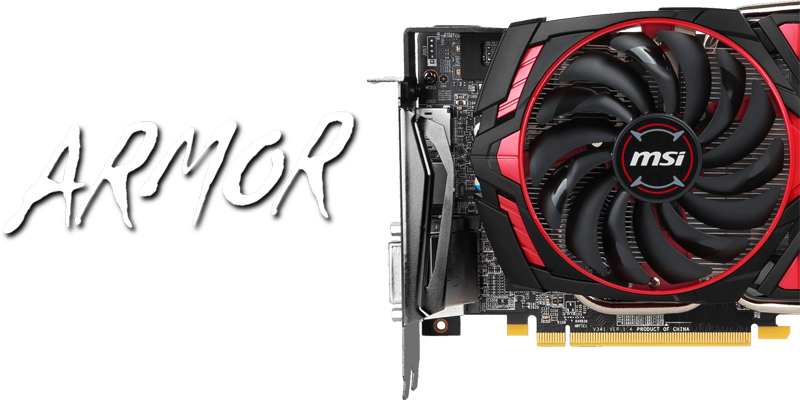 Msi Radeon Rx 580 Directx 12 Rx 580 Armor Mk2 8g Oc Video Card Newegg Com