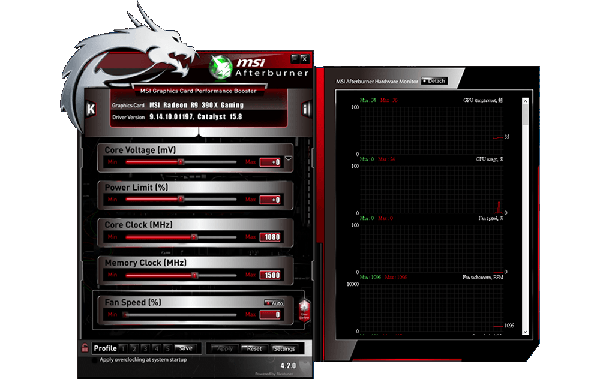 Разгон 1030 gt msi afterburner