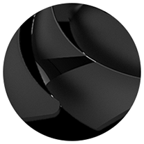 Dispersion fan blade with a black stripe