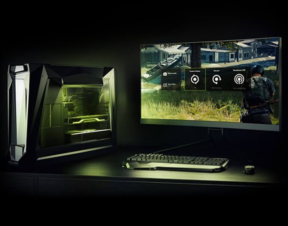 a complete setup of gaming PC