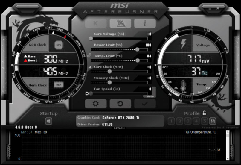 Разгон 1650 msi afterburner