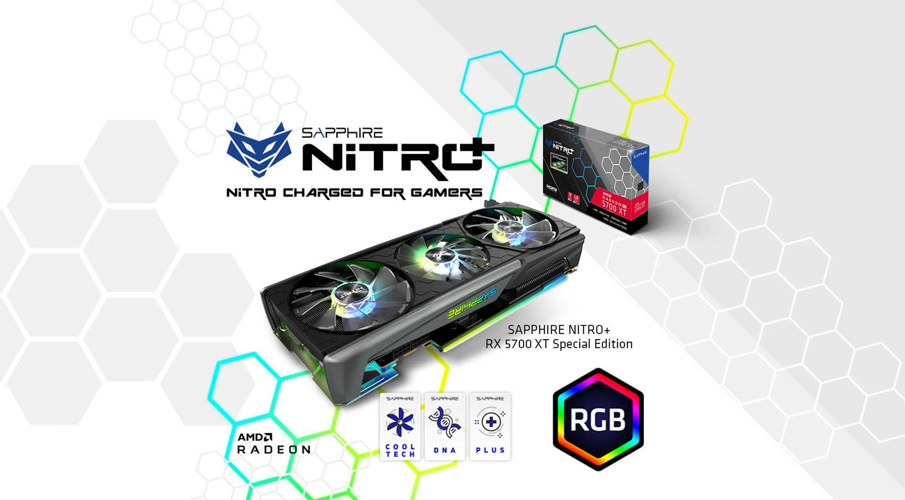 Sapphire Nitro Radeon Rx 5700 Xt Directx 12 nt Sesr Video Card Special Edition Newegg Com