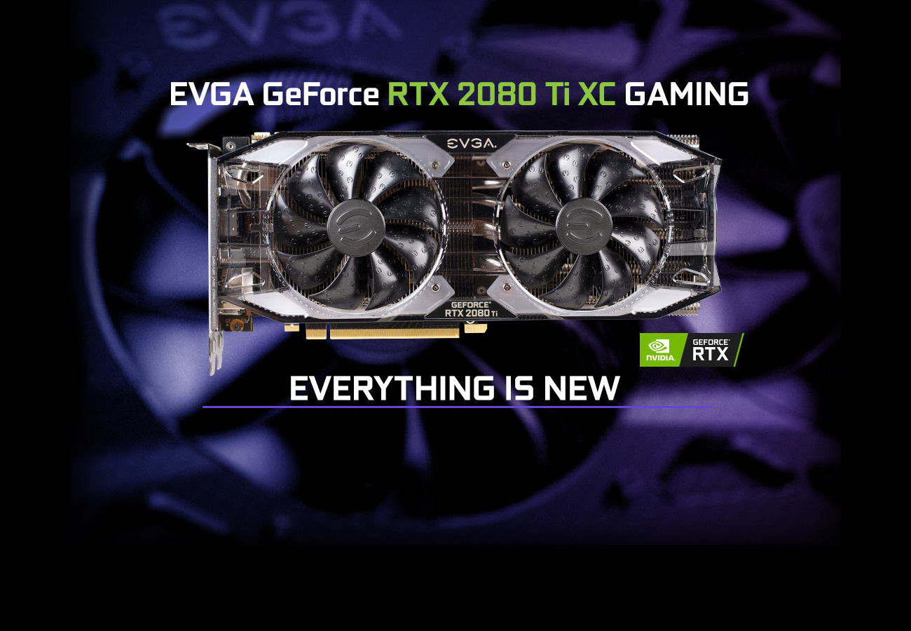 EVGA GeForce RTX 2080 Ti XC GAMING, 11G 