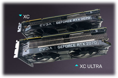 EVGA GeForce RTX 2070 XC GAMING, 08G-P4 