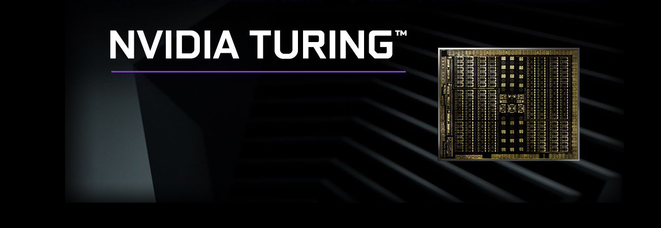 NVIDIA Turing text and image of the circuitry architecture