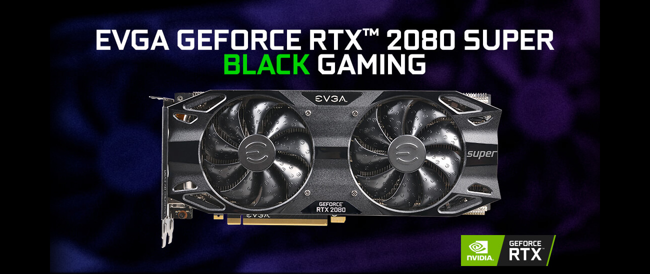 GeForce RTX 2080 SUPER BLACK GAMING, 08G-P4-3081-KR, 8GB GDDR6 GPUs / Video Graphics Cards - Newegg.com