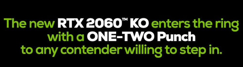 EVGA GeForce RTX 2060 KO GAMING Video Card text