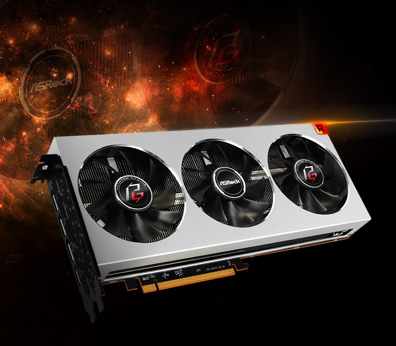 ASRock Phantom Gaming X Radeon VII Video Card Radeon VII 16G