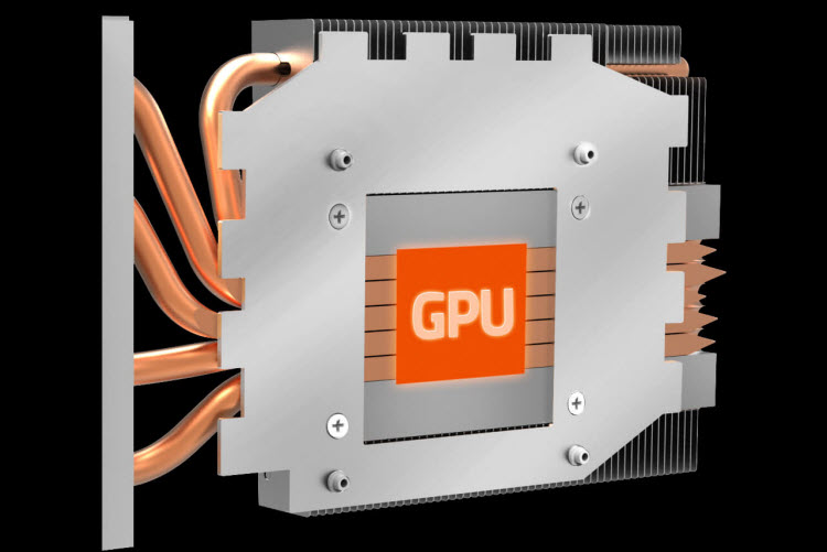 direct contact graphic showing a GPU area