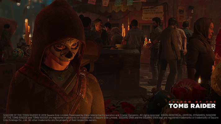 Rise of the Tomb Raider Screenshot Showing Lara in Disguise