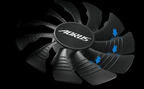 design detail of Unique Blade Fan