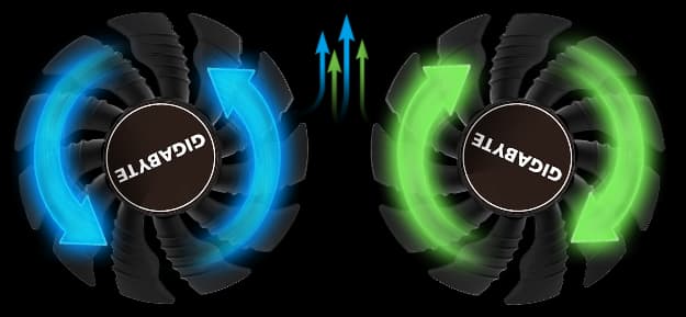 diagram of airflow with Alternate Spinning