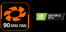 features icon for Windforce, OC EDITION, NVIDIA Geforce RTX