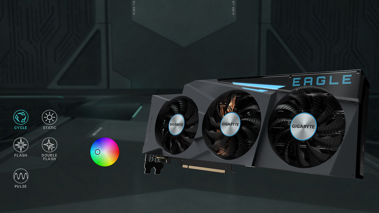 GIGABYTE Video Card-GV-N3080EAGLE-10GD