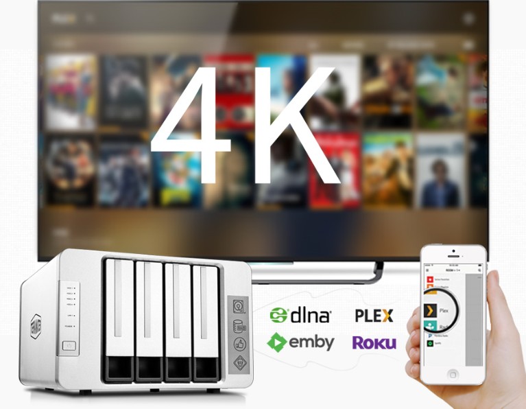 4k plex media server linux