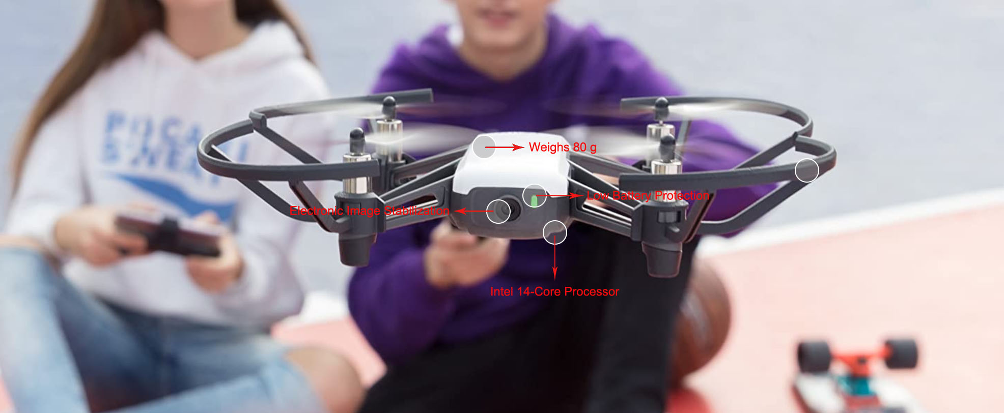 Ryze Tech Tello Drone Powered by DJI Genuine UK Seller! 