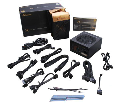 SeaSonic X Series X650 Gold (SS-650KM Active PFC F3) 650W ATX12V V2.3 ...