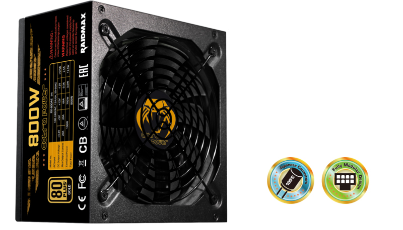Raidmax Rx 800ae M 800w Power Supply Newegg Com