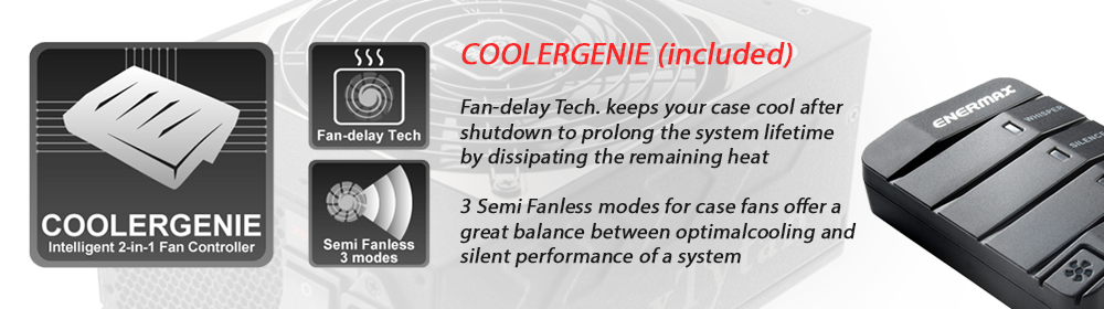 Enermax MaxTytan 80+ Titanium certified Full Modular 1050W Power Supply with DFR Technology, digital display wattage meter, 10 years Warranty and FREE COOLERGENIE fan controller, EDT1050EWT - Newegg.com