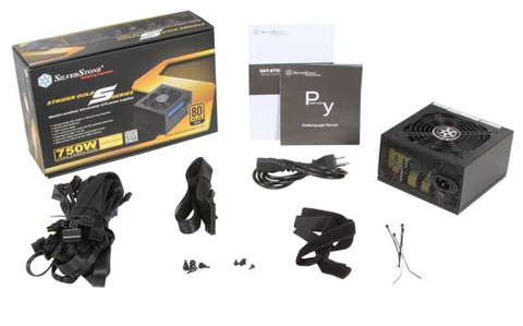 Silverstone Strider Gold S Series St75f Gs 750w Power Supply Newegg Com