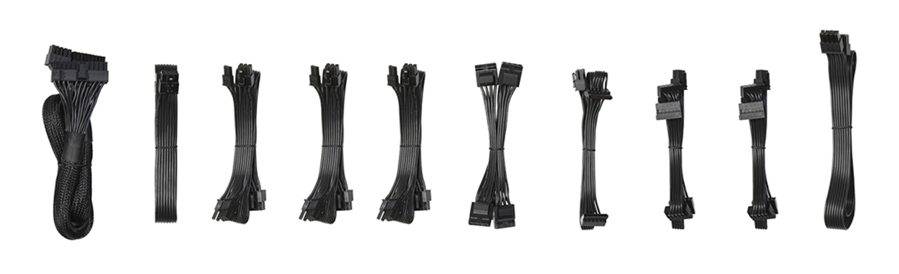 Fractal Ion+ Platinum Power Supply Cables