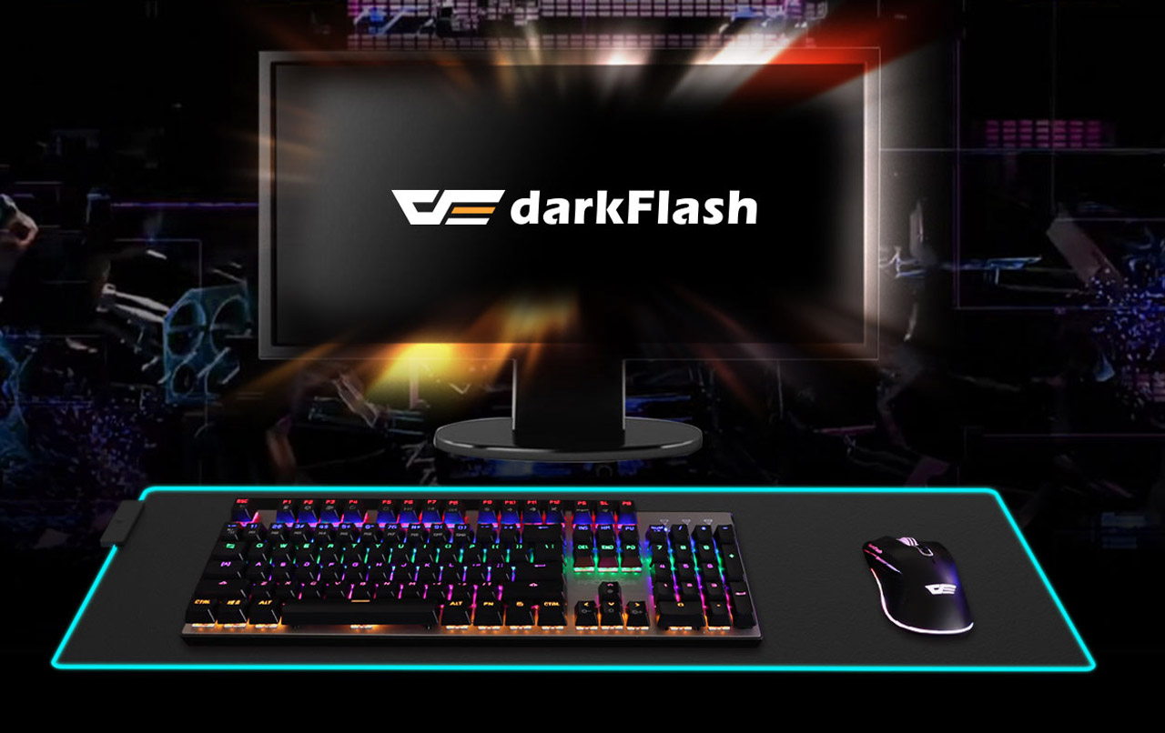 Darkflash Flex800 Extended Large Oversize Rgb Gaming Mouse Pad Newegg Com