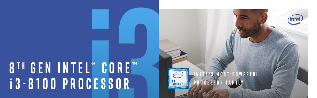 Intel BX80684i38100 Core i3-8100 4 Cores 3.6GHz LGA1151 300 Intel BX80684i38100 Core i3-8100 4 Cores 3.6GHz LGA1151 300