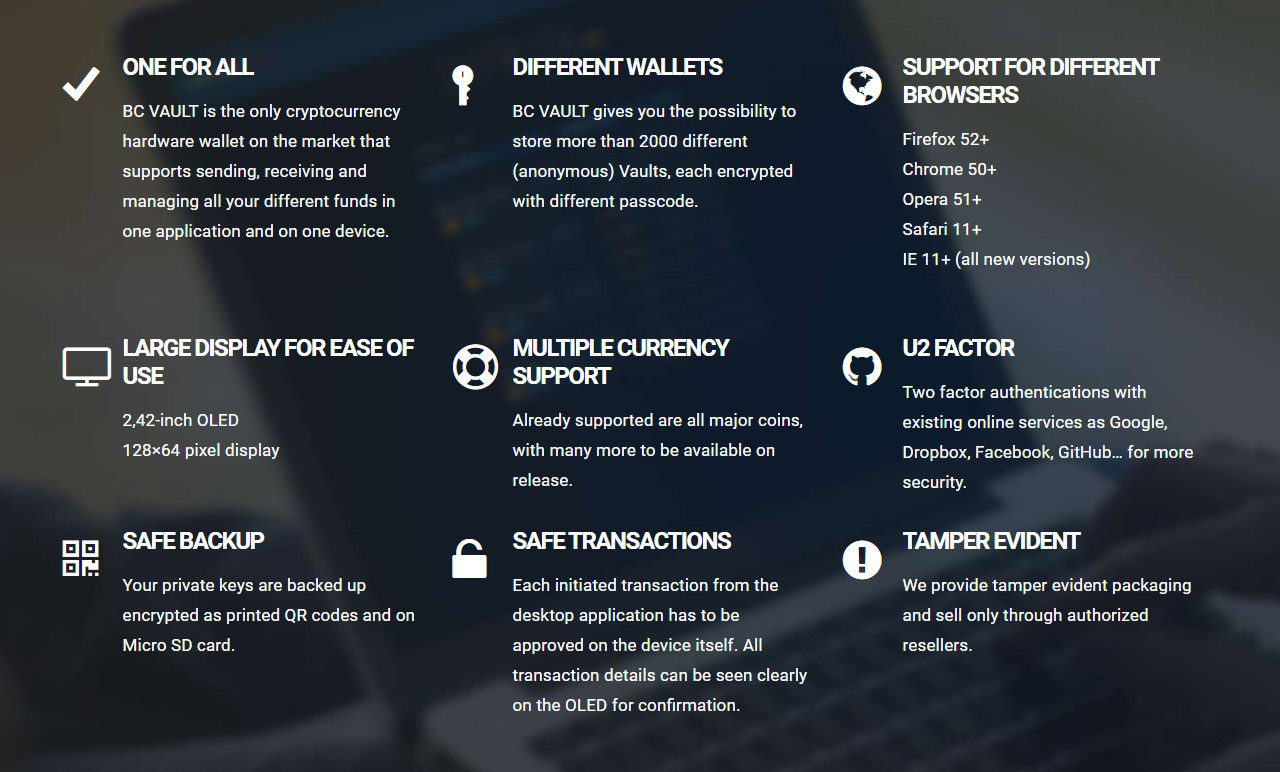 BC Vault One: The Most Secure Hardware Crypto Vault ...