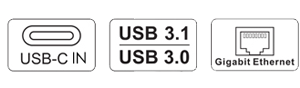 Universal 5K USB C Laptop Docking Station