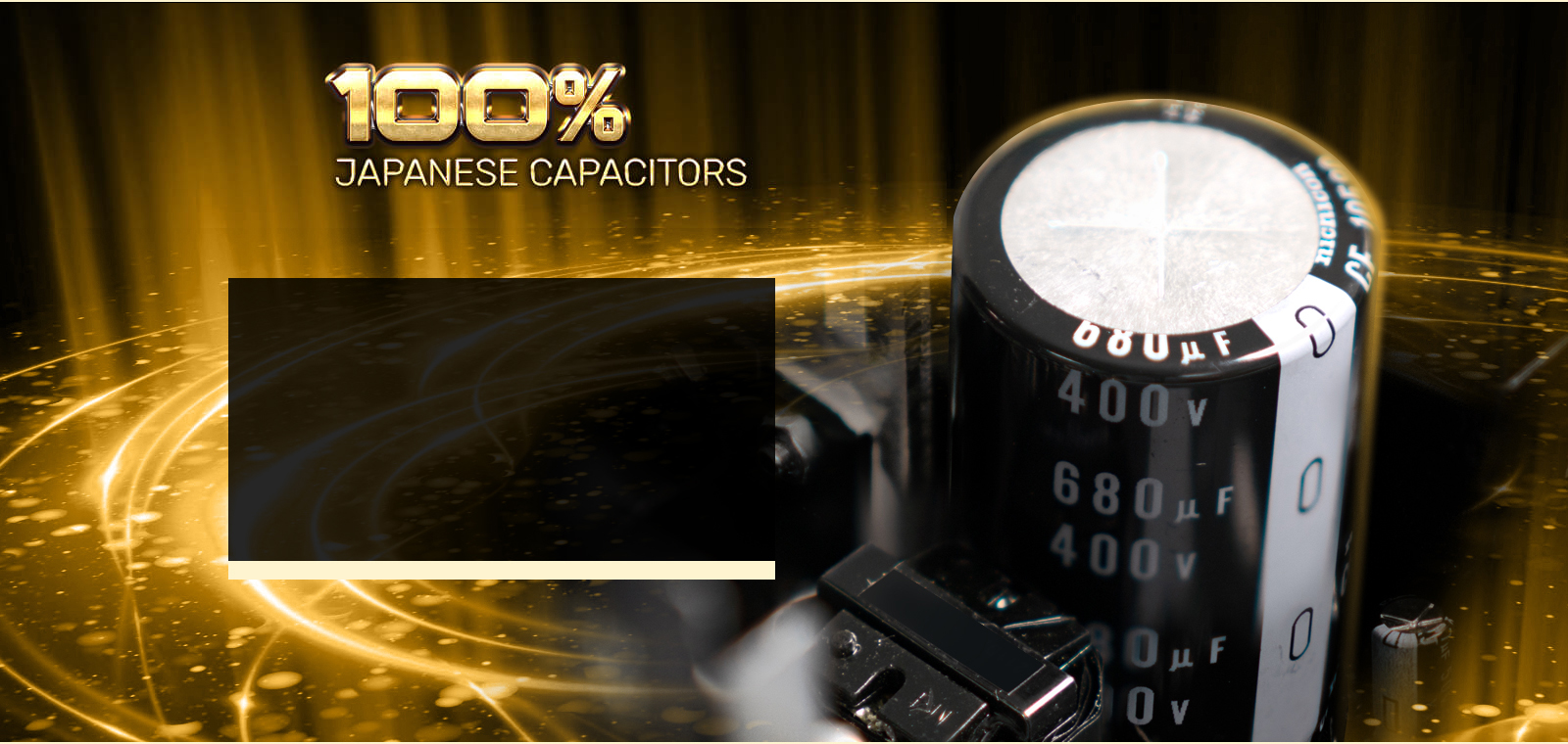 Japanese Capacitor close-up