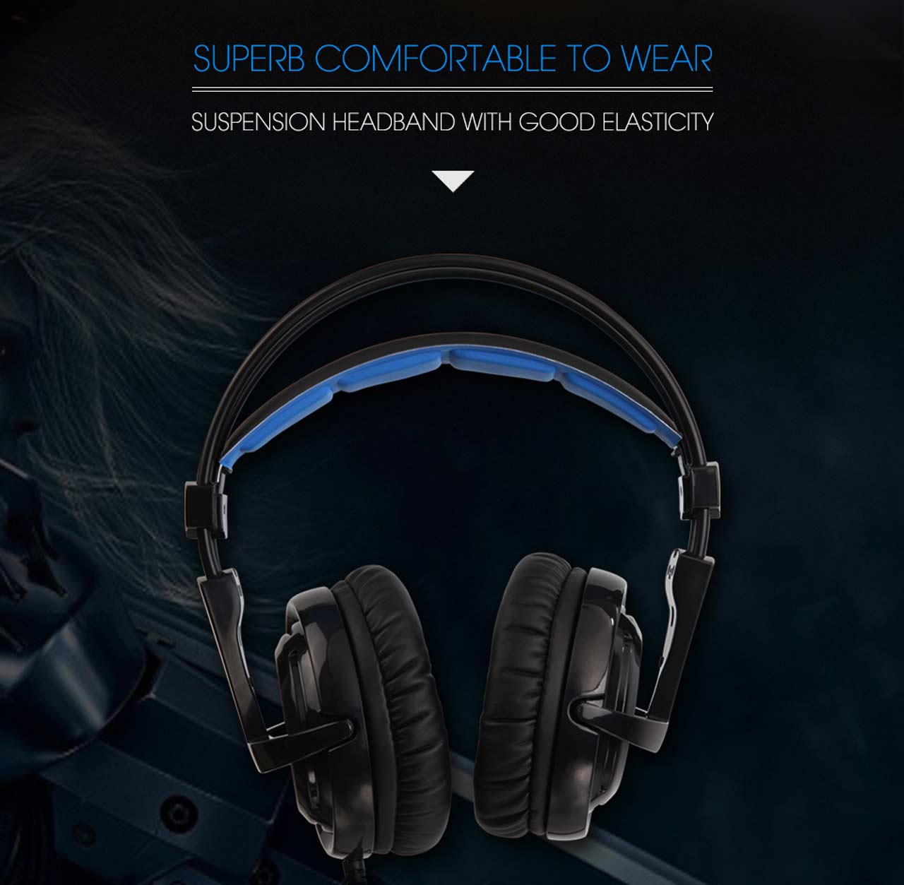 Sades Locust Plus Gaming Headset 7 1virtual Surround Sound Headset Rgb Light Usb Connector Elastic Suspension Headband For Pc Laptop Newegg Com