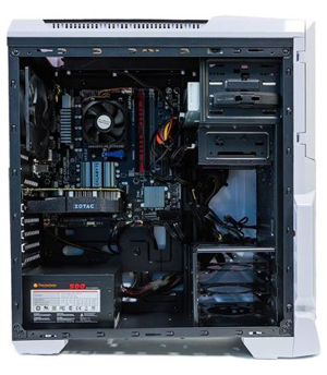 SkyTech ArchAngel GTX 1050 Ti Gaming Computer Desktop PC