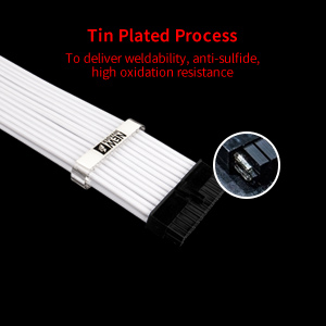 1STPLAYER PC Build Customization Mod Sleeve Extension ATX Power Supply