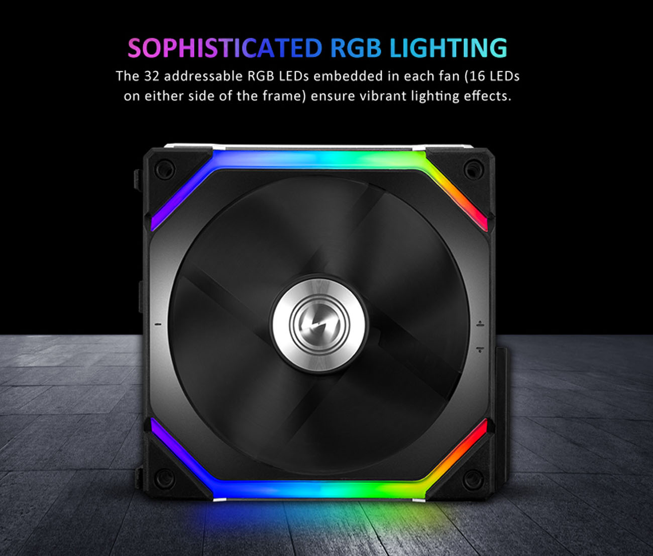 Lian Li UNI Fan SL120 RGB Black 3x 12cm Fan Pack with Controller - UF ...