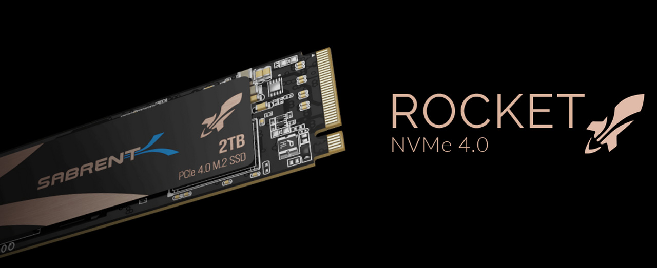 Sabrent 1TB Rocket NVMe 4.0 Gen4 PCIe