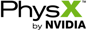   Logo of NVIDIA PhysX 
