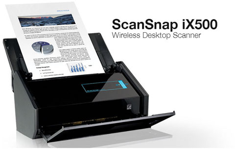 fujitsu scansnap ix500 color duplex scanner