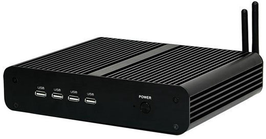 HUNSN 4K Fanless Mini PC,Intel Quad Core I7 8550U/8565U/8559U/8569U