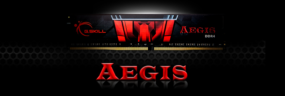 G.SKILL Aegis 8GB 288-Pin PC RAM DDR4 2400 (PC4 19200) Desktop