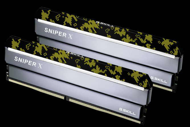 G.SKILL Sniper X Series 32GB (2 x 16GB) DDR4 3200 (PC4 25600 
