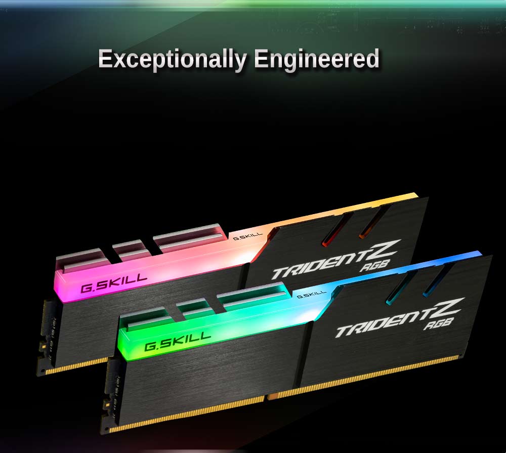 G.SKILL Trident Z RGB (For AMD) 32GB (2 x 16GB) 288-Pin PC RAM 