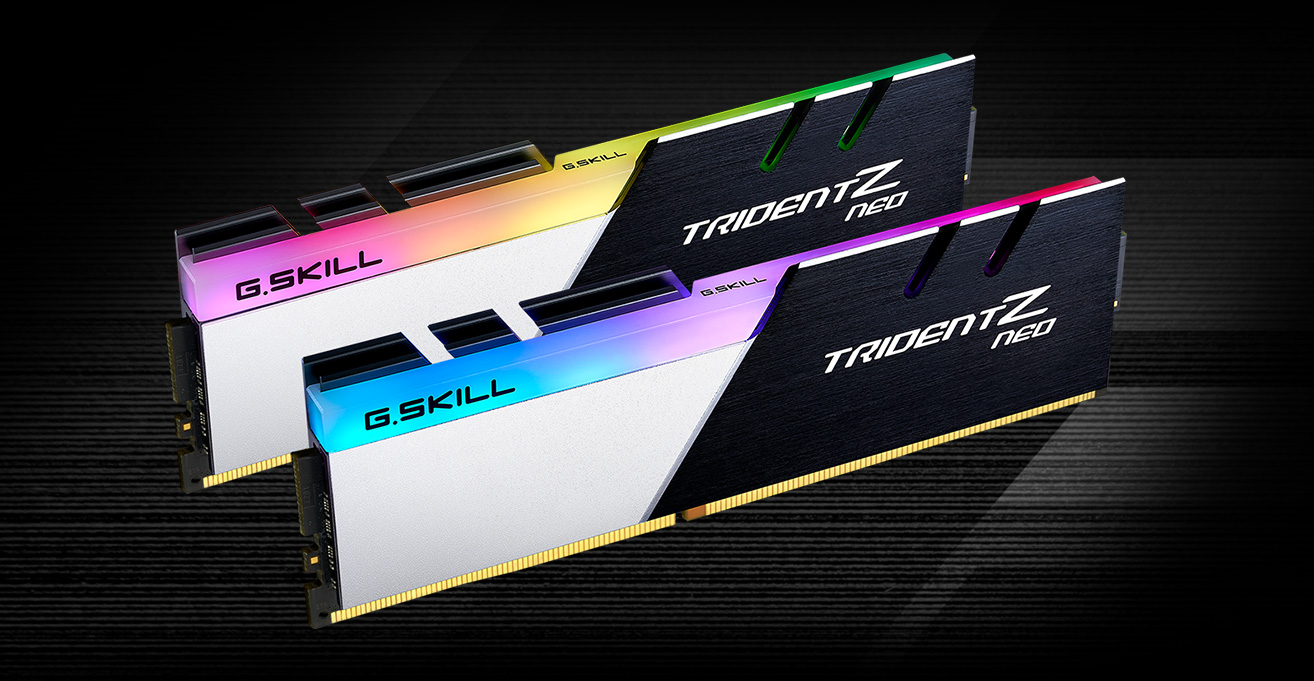 G Skill Trident Z Neo For Amd Ryzen Series 16gb 2 X 8gb 2 Pin Rgb Ddr4 Sdram Ddr4 30 Pc4 Desktop Memory Model F4 30c16d 16gtzn Newegg Com