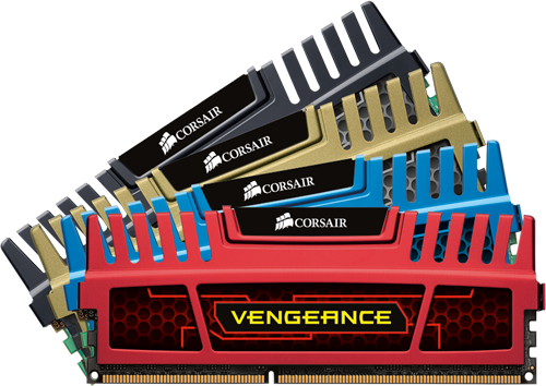 CORSAIR Vengeance 16GB (2 x 8GB) 240-Pin PC RAM DDR3 1600 (PC3