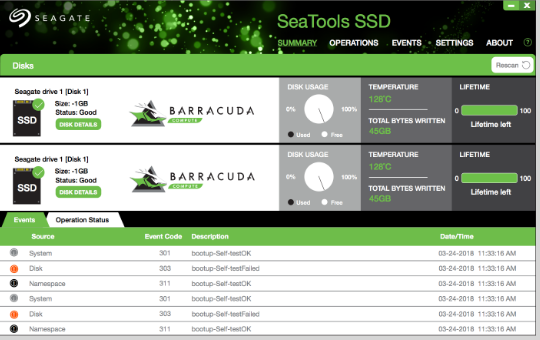 seatools ssd gui