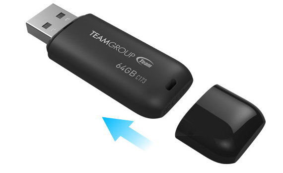 Team C173 32GB USB Flash Drive Model TC17332GW01 