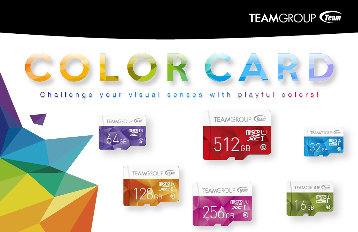 Carte mémoire TeamGroup Color 512 Go microSDXC UHS-I/U1 Class 10