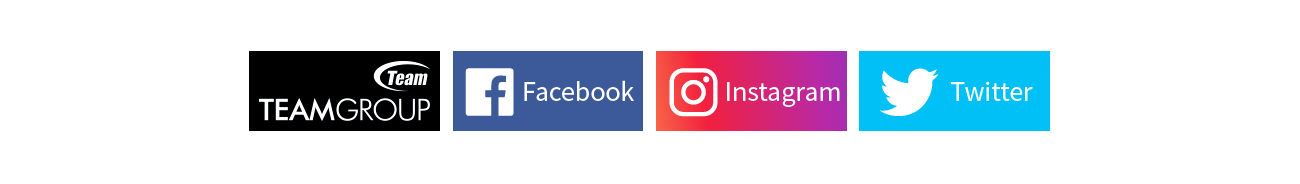 Team Group icon, Facebook icon, Instagram icon, Twitter icon